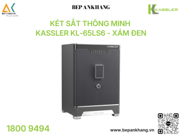 Két sắt thông minh Kassler KL-65LS6 - Xám Đen